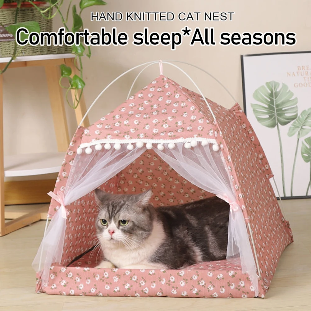 Cama Tenda Aconchegante e Calmante para Cães e Gatos Pequenos, Ideal para Chihuahua e Outros Animais de Estimação