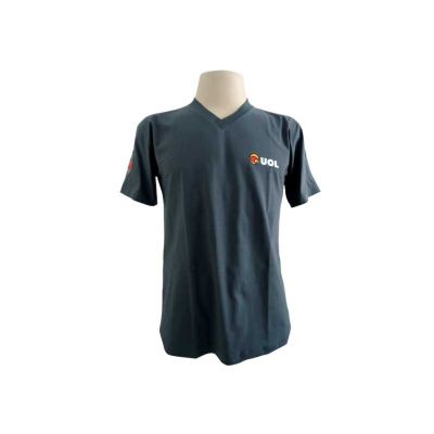 Camisa Algodao Gola v