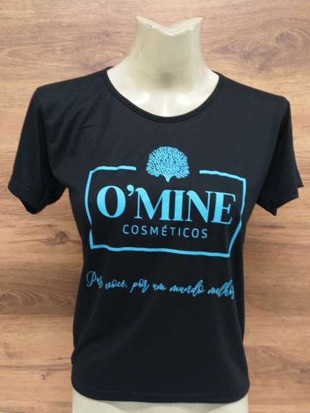 Camisa Baby Look Personalizada Estampa Serigrafia