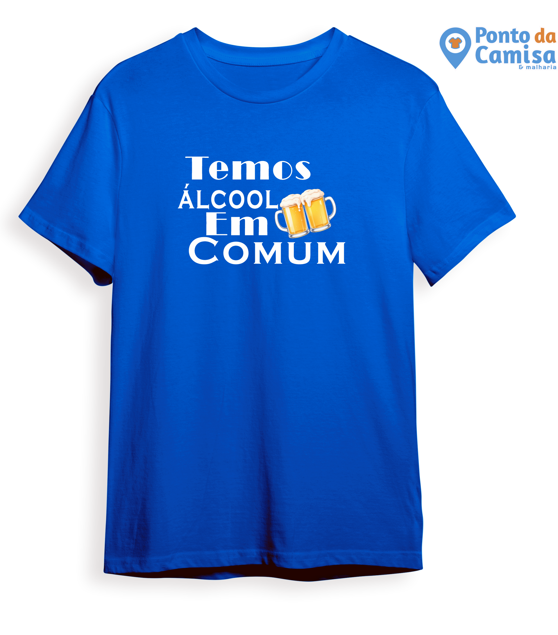 Camisa Carnaval - Temos Álcool Em Comum