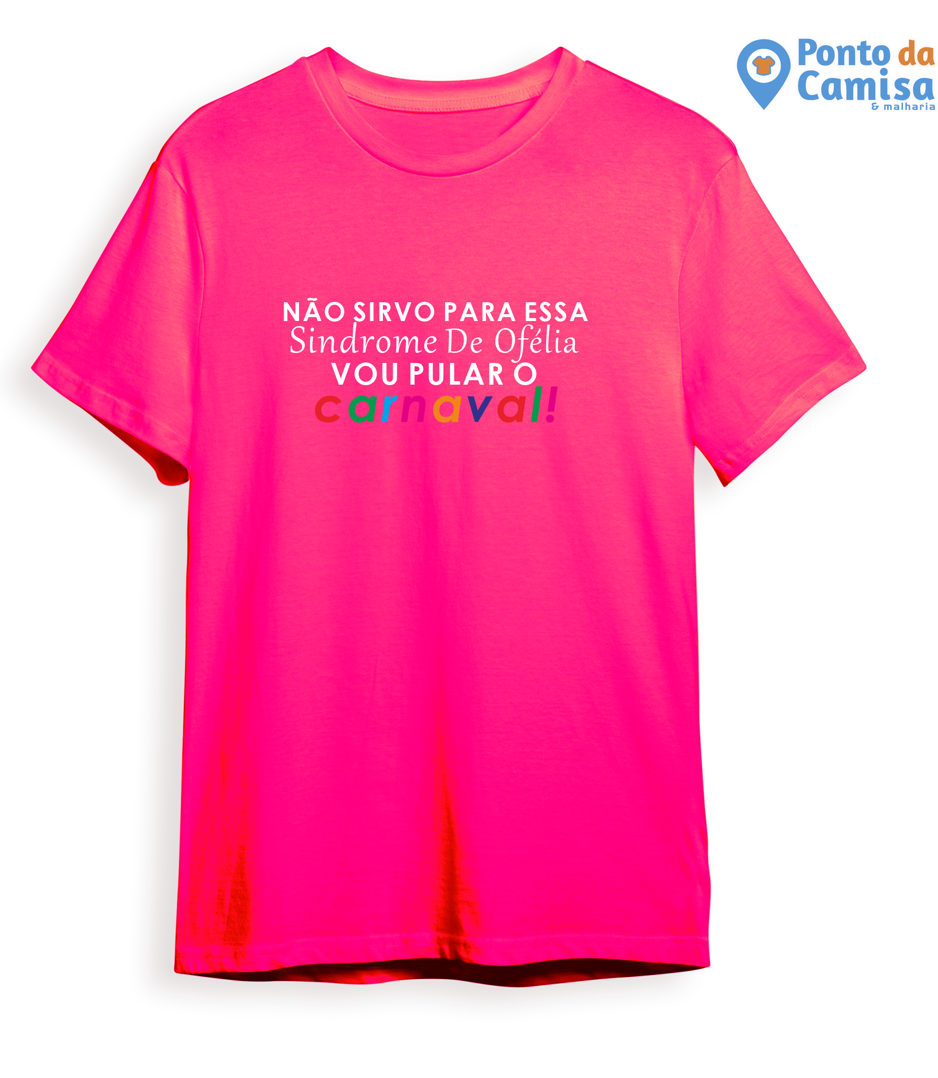 Camisa Carnaval - Vou Pular o Carnaval