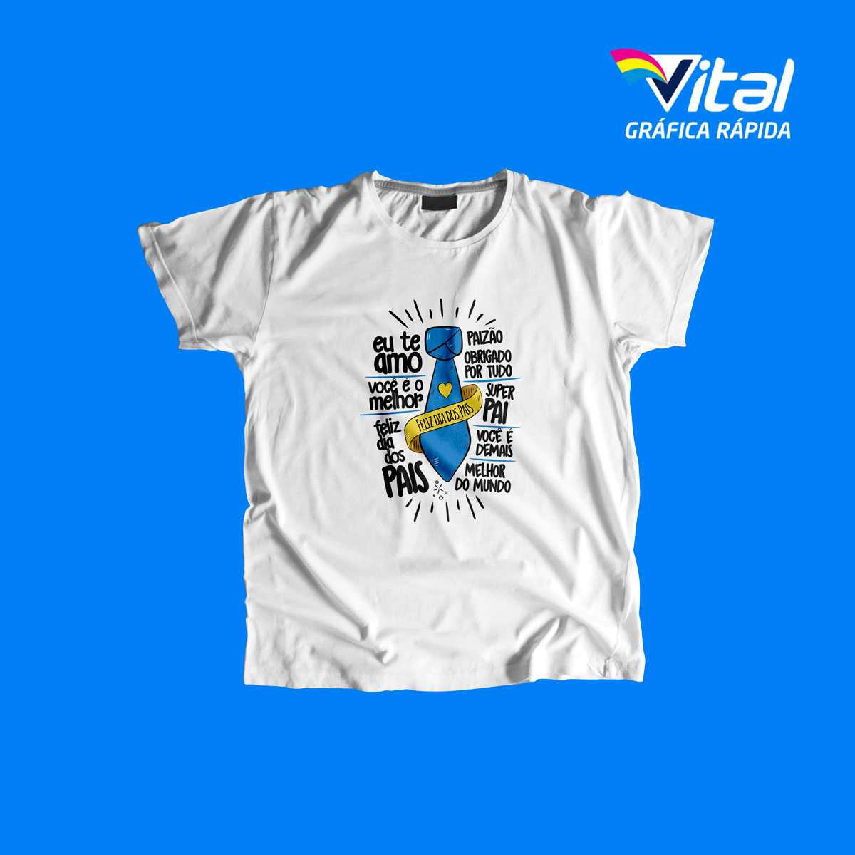 Camisa comemorativa dia dos Pais
