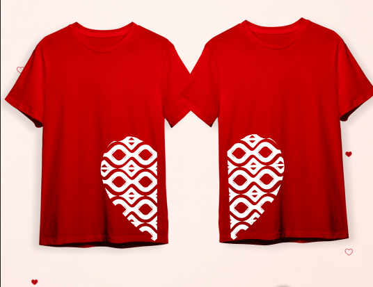 Camisa Dia dos Namorados - Coração