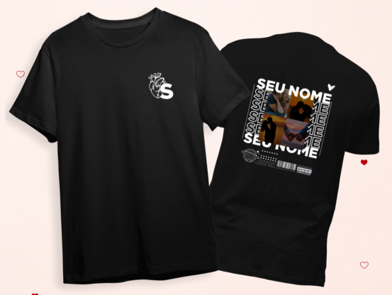 Camisa Dia dos Namorados - Nome