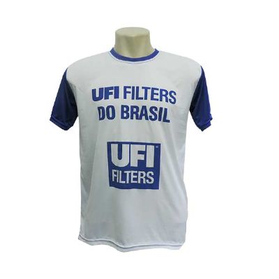 Camisa gola careca em dry fit personalizada