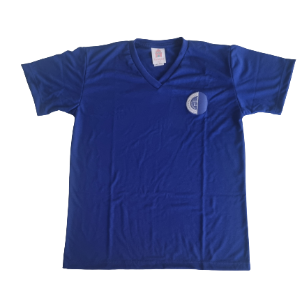 Camisa Malha Time Azul - Rio International School