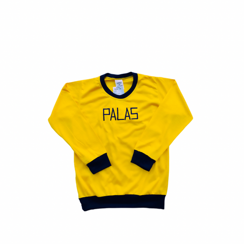 Camisa Manga Longa - Amarelo Ouro - Colégio Palas