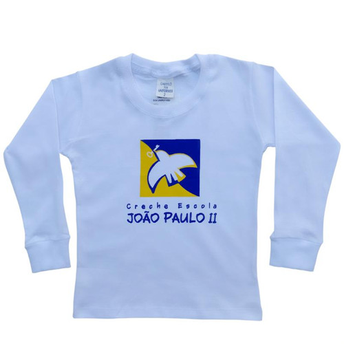 Camisa Manga Longa- Creche João Paulo II