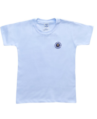 Camisa Meia Manga - Branca - Colégio Palas