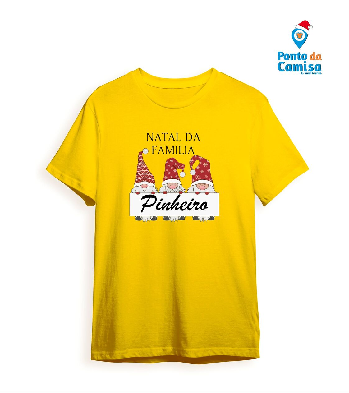 Camisa Natal - Natal da Família Pinheiro