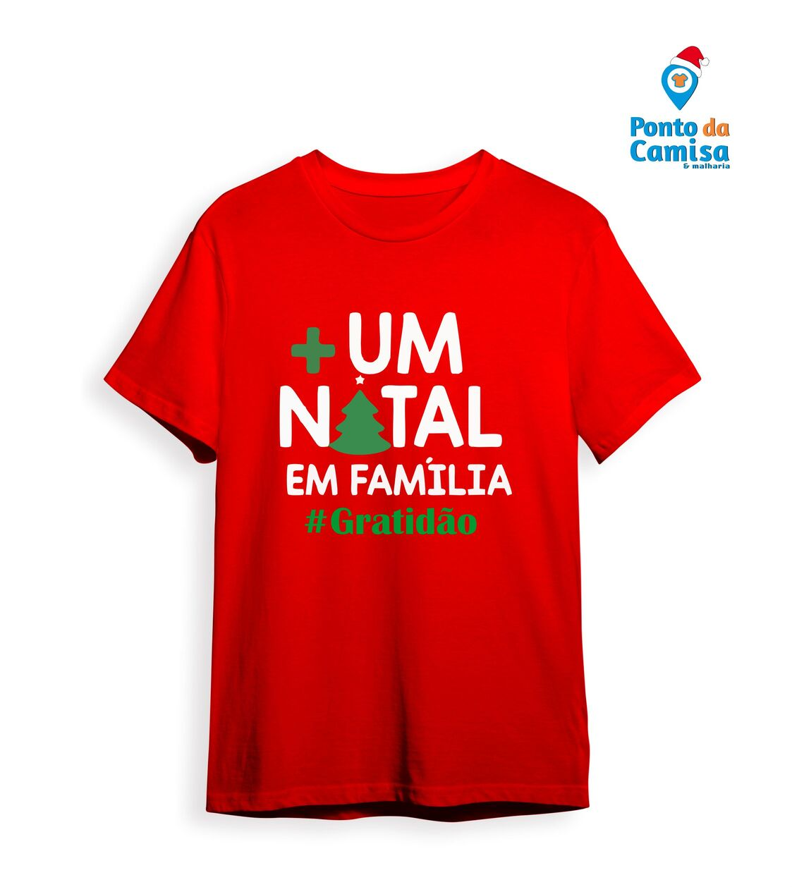 Camisa Natal - Um Natal em Família