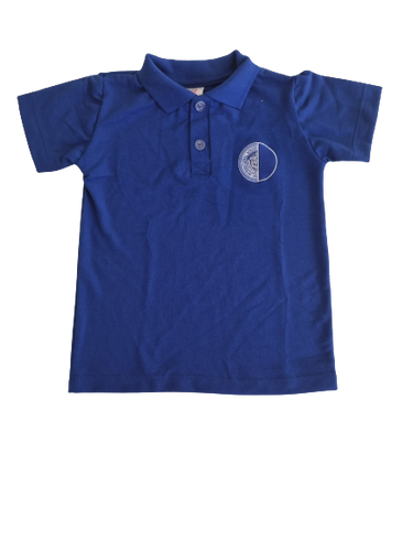 Camisa Polo Azul - Rio International School