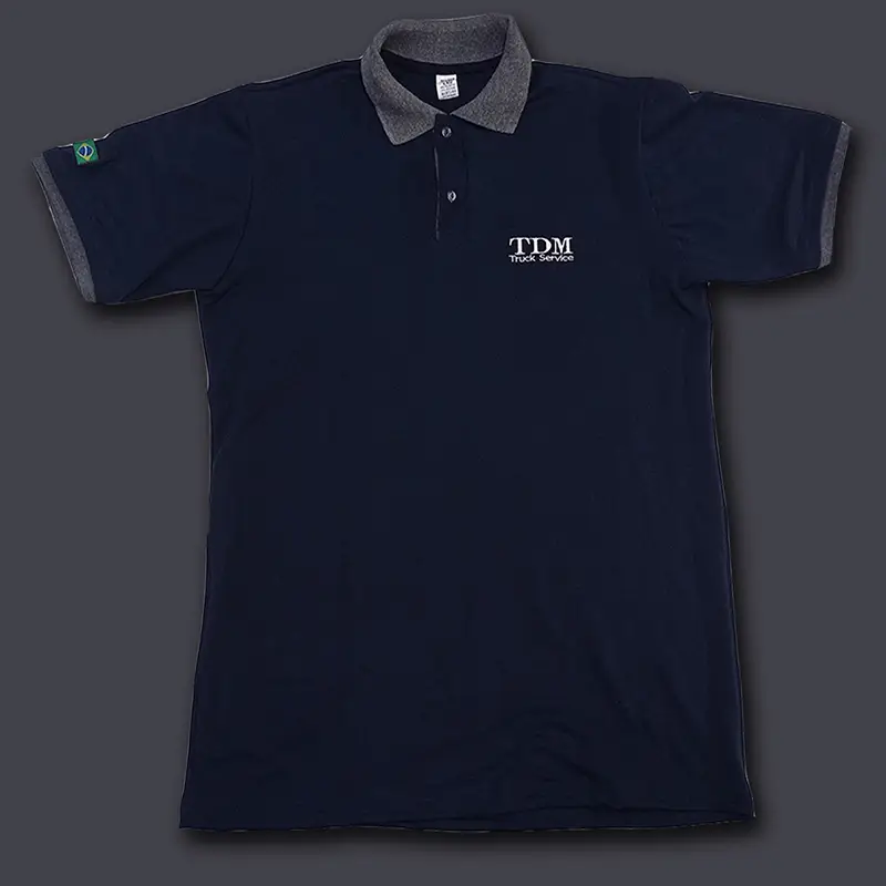 Camisa polo bordada