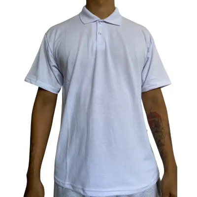 Camisa Polo Branca