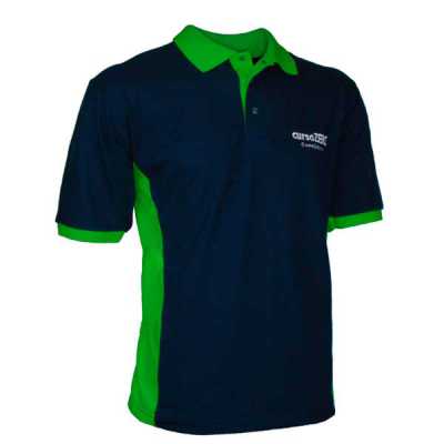 Camisa pólo em piquet