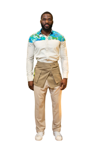Camisa Social com estampa