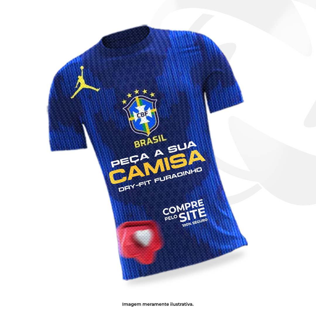 Camisa Tecido Dry-Fit Lisa Dry-Fit 4x4 Sublimação Composição 100% Poliéster Gramatura 140g