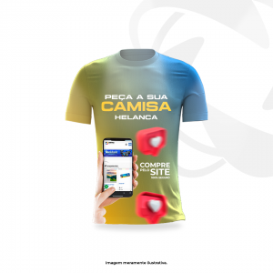 Camisa Tecido Helanca Helanca 4x4 Sublimação Composição 100% Poliéster