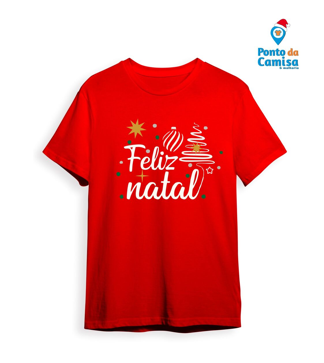 Camisa Vermelha - Feliz Natal 2