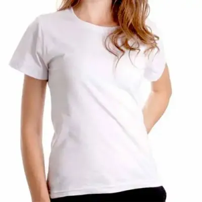 Camiseta Algodao Feminino 100 Personalizada