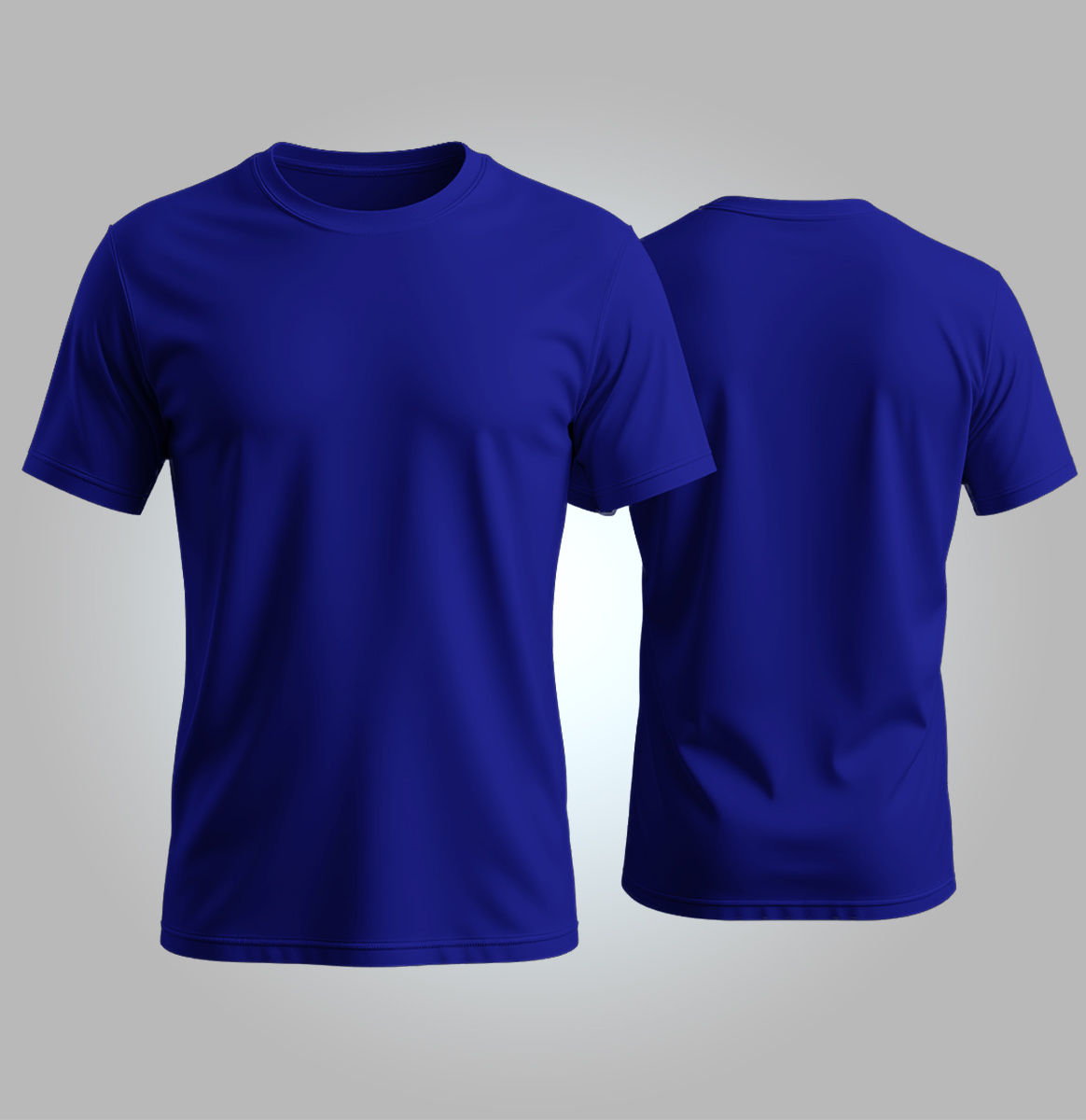 Camiseta Azul Royal 5680 PV Manga Curta
