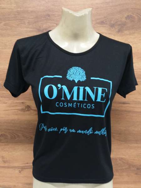 Camiseta Baby Look Personalizadas Porto Alegre Florianópolis Serigrafia 1x0 20un R$27,90un