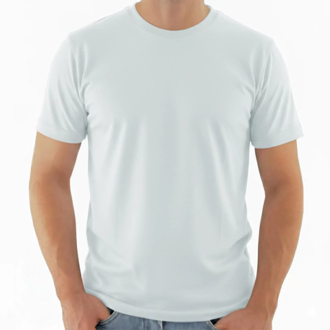 Camiseta Branca para Sublimação - Poliéster