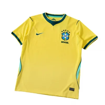 Camiseta Brasil 2026 Amarelo Canarinho Oficial