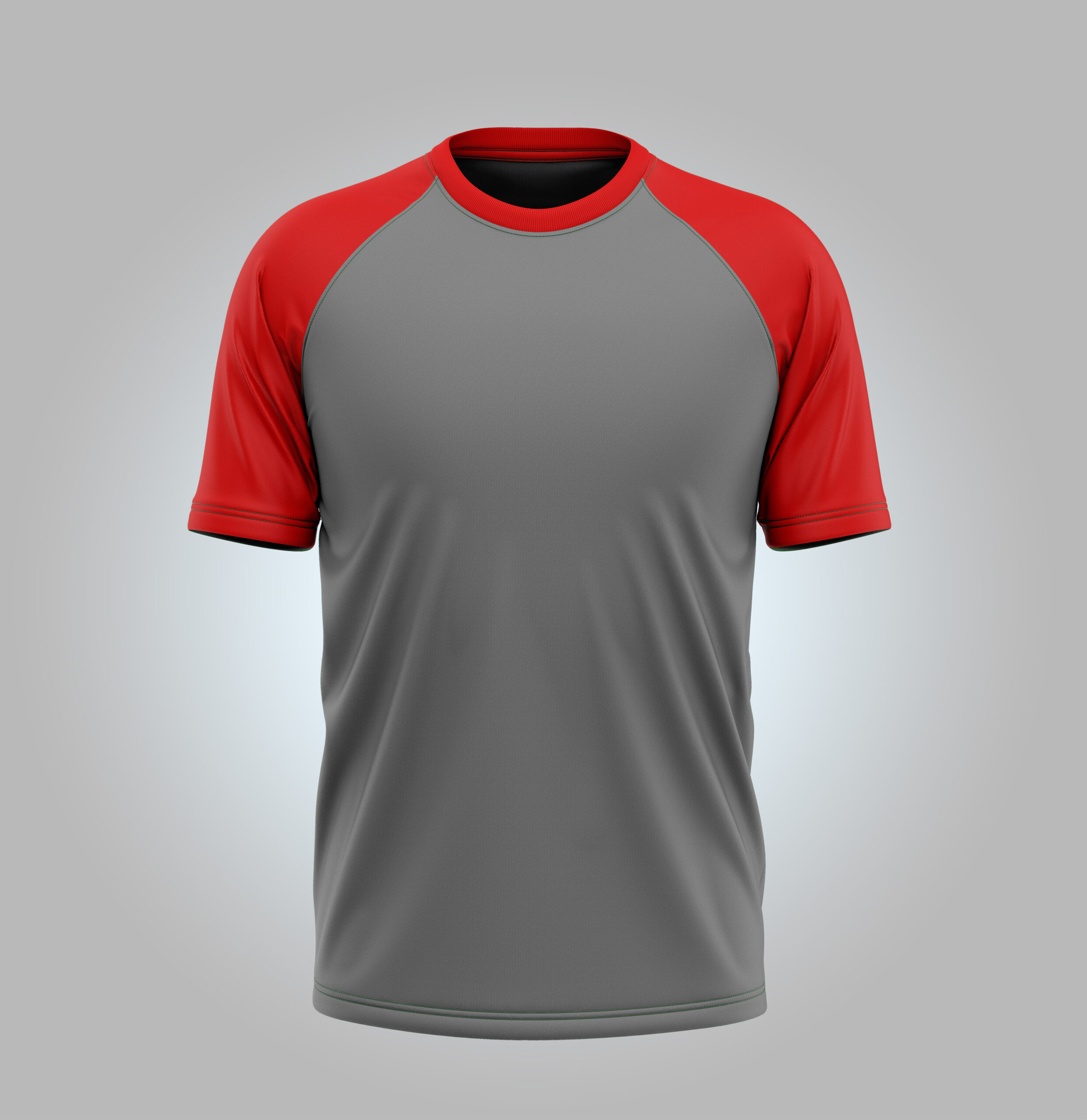 Camiseta Cinza 8092 PV Manga Curta