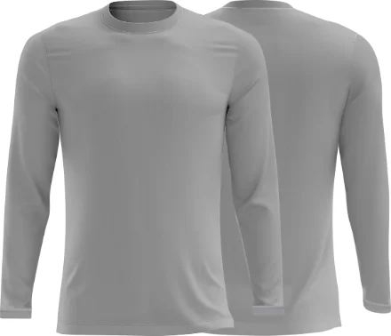 Camiseta Cinza 8092 PV Manga Longa