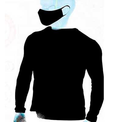 Camiseta com material antimicrobiano