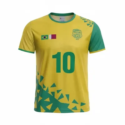 Camiseta Copa do Mundo Dryfit Com Punhos