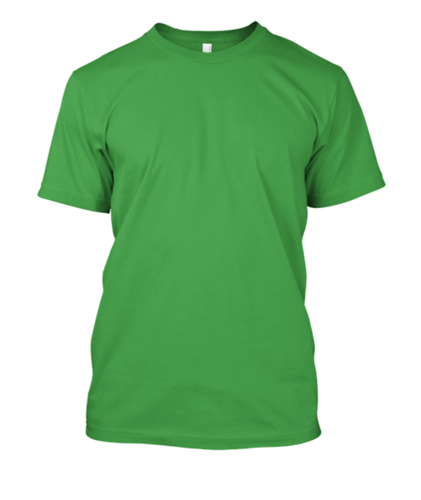 Camiseta de Algodão Masculina Verde Limão Lisa