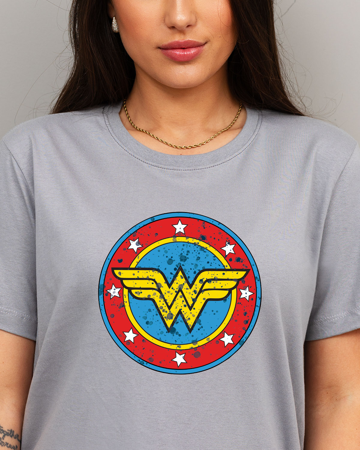 Camiseta Feminina Mulher Maravilha