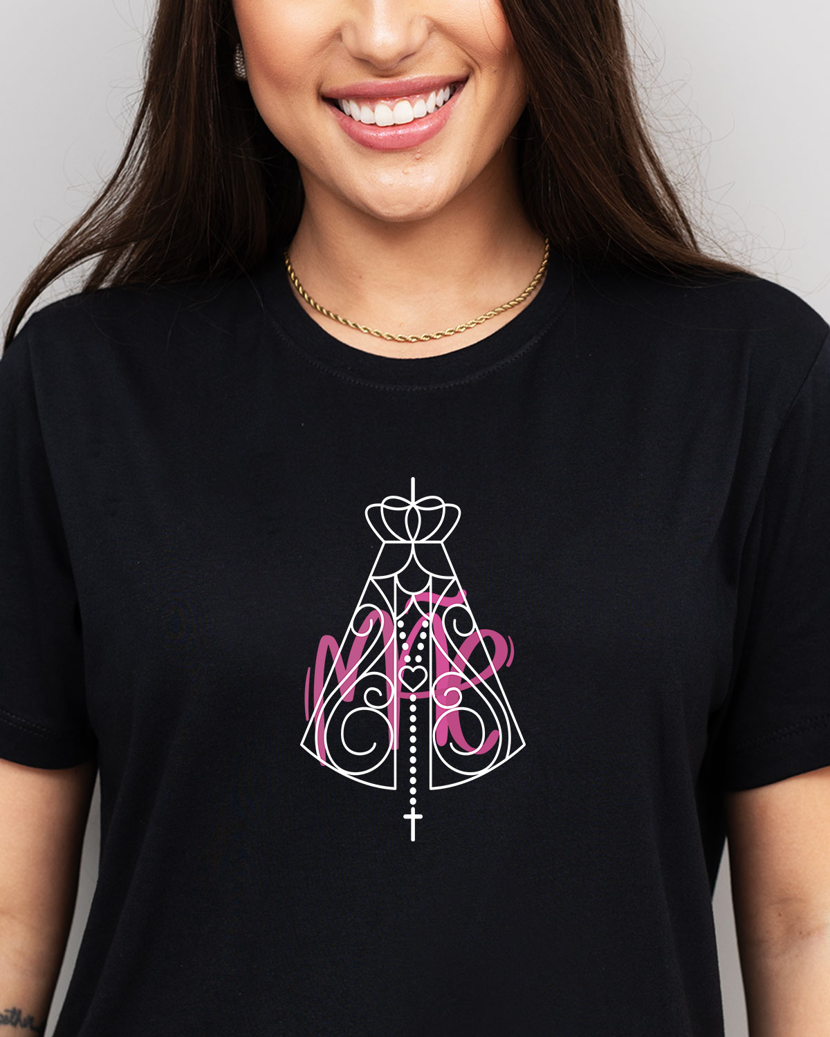 Camiseta Feminina Nossa Senhora Mãe
