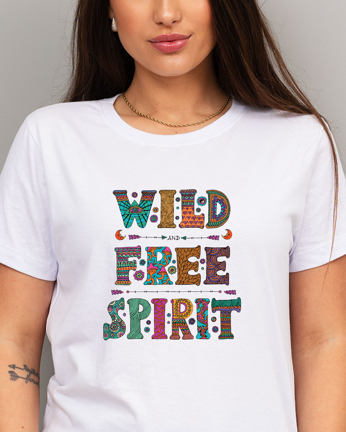 Camiseta Feminina Wild Free Spirit