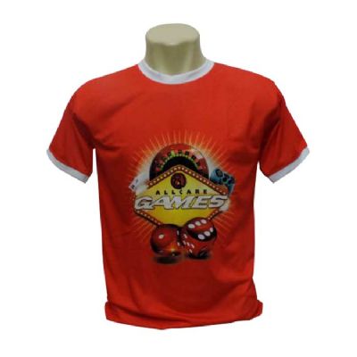 Camiseta gola careca em dry fit