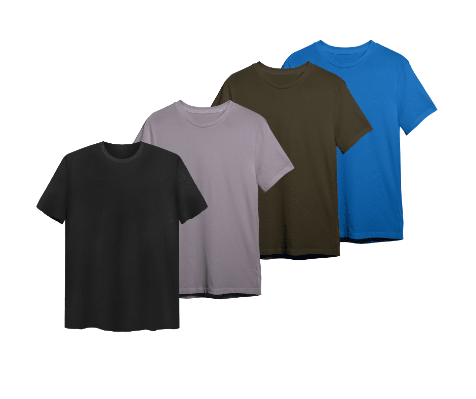 Camiseta Infanto-Juvenil Colorida MEIA A4 • Personalizada