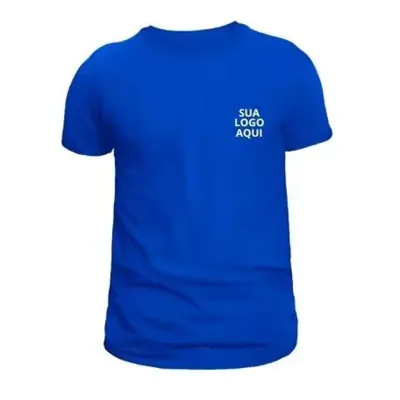 Camiseta Malha Fria Azul