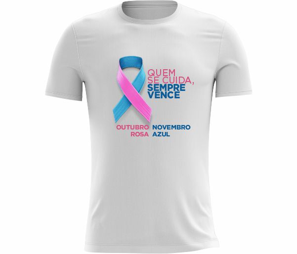 Camiseta Outubro Rosa Novembro Azul 1