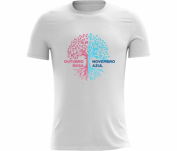 Camiseta Outubro Rosa Novembro Azul 3