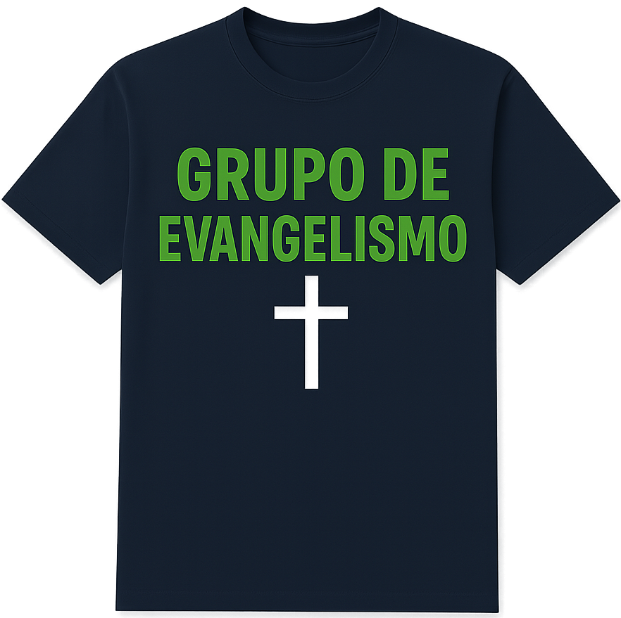 Camiseta para Ministérios de Louvor e Congresso Evangélico