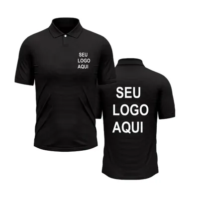 Camiseta Polo Unissex Personalizada Promocional