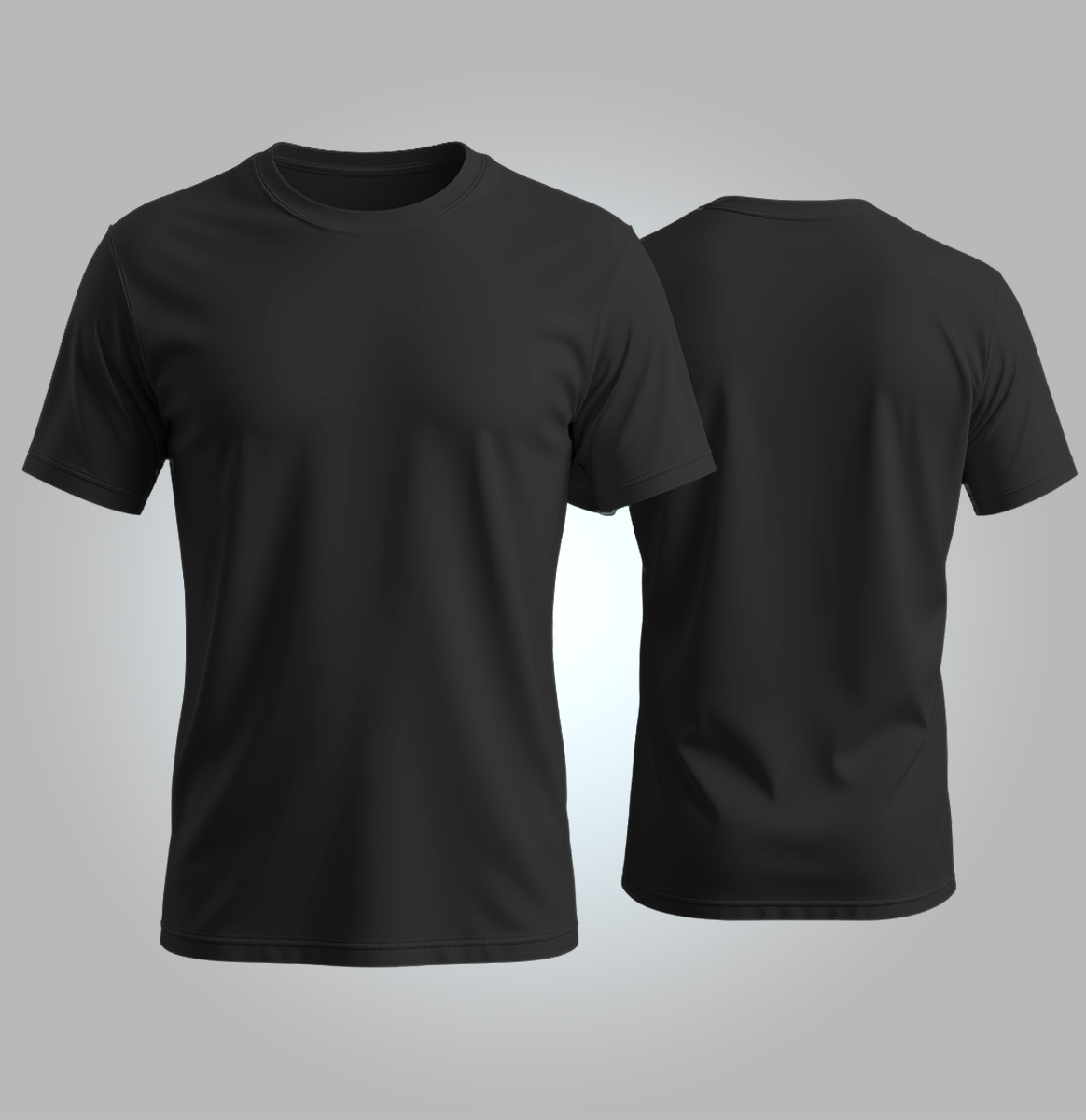 Camiseta Preta 9900 PV Manga Curta
