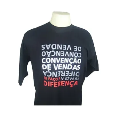 Camiseta Preta - Gama Costas.