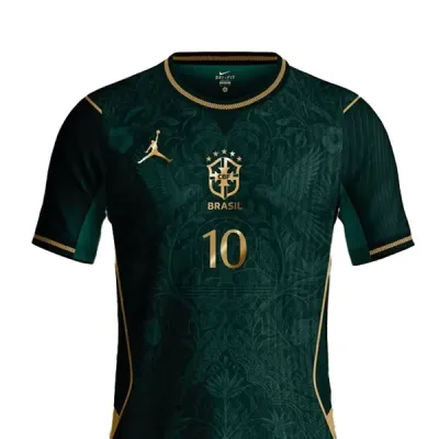 Camiseta Verde Brasilidade em Dry-Fit