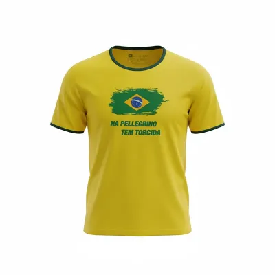 Camiseta Verde e Amarela Copa do Mundo