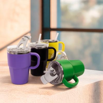 Caneca 550ml Parede Dupla Personalizada Inox