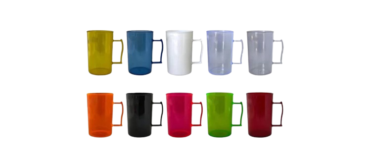 Caneca Acrílica 400ml ou 300ml / 955