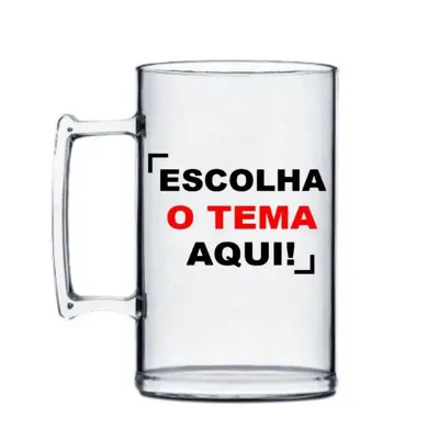 Caneca Acrilica Personalizada Com Logo